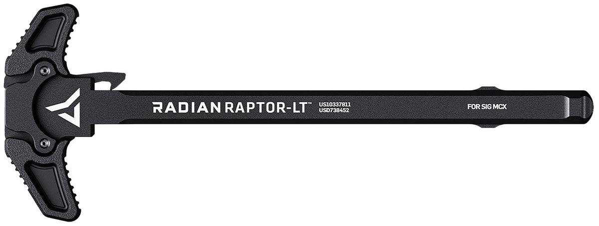 Radian Weapons R0364 Raptor LT Ambi Charging Handle Black SIG MCX Platform