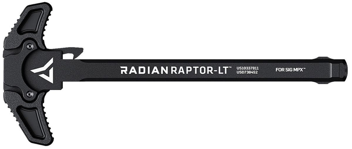 Radian Weapons R0367 Raptor LT Ambi Charging Handle Black SIG MPX Platform
