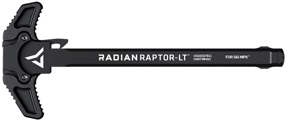 Radian Weapons R0367 Raptor LT Ambi Charging Handle Black SIG MPX Platform