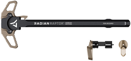 Radian Weapons R0299 Raptor Ambi Charging Handle Talon 45/90 Safety FDE Mil-Spec