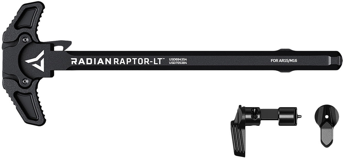 Radian Weapons R0290 Raptor LT Charging Handle Talon 45/90 Safety Black Mil-Spec