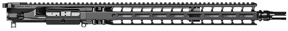 Radian Weapons R0025 223 Wylde 16" Complete Upper Receiver with Extended M-LOK Handguard, Black