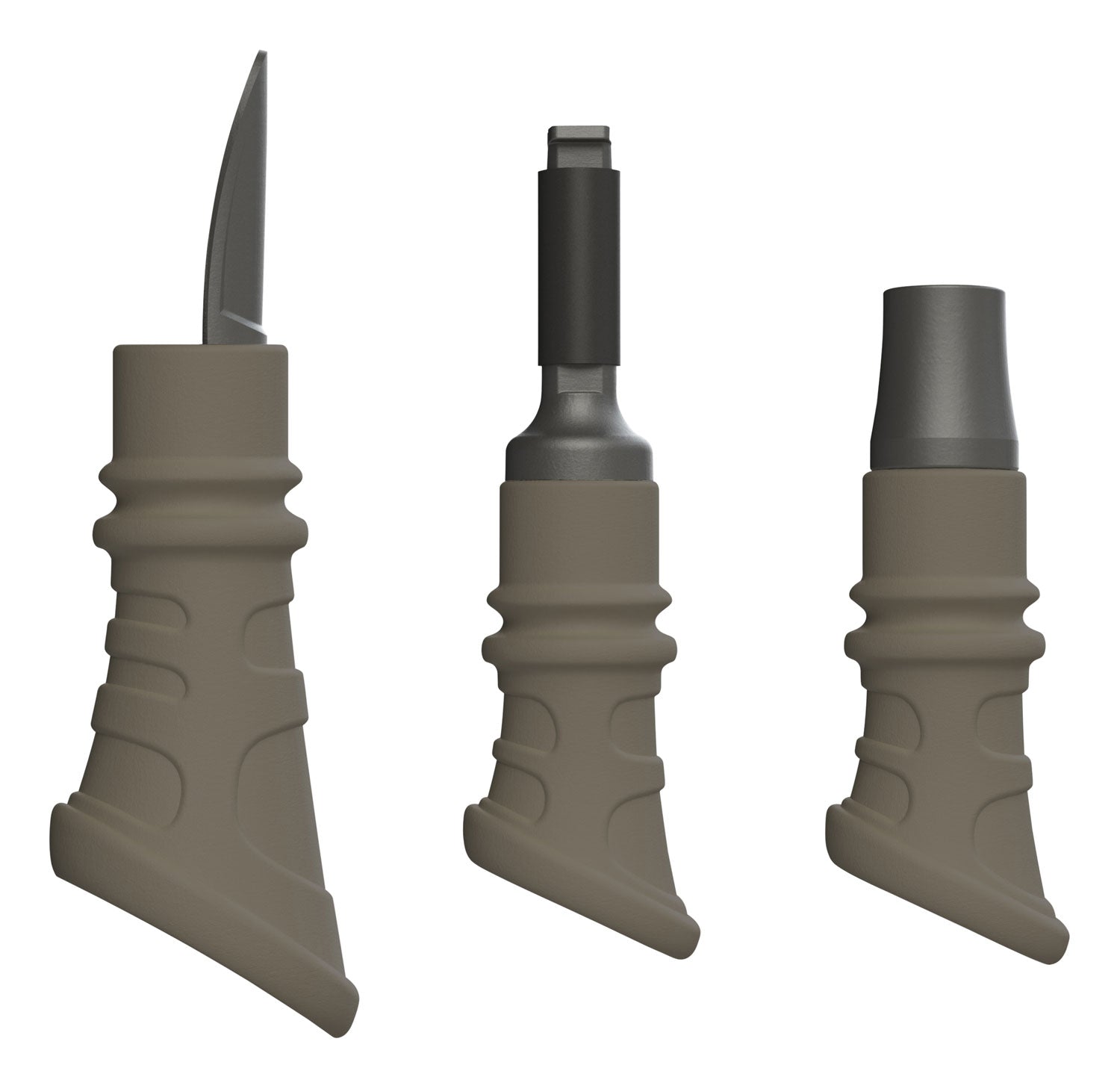 FOXPRO Furtaker 3-Piece Predator Hand Call Collection, Tan