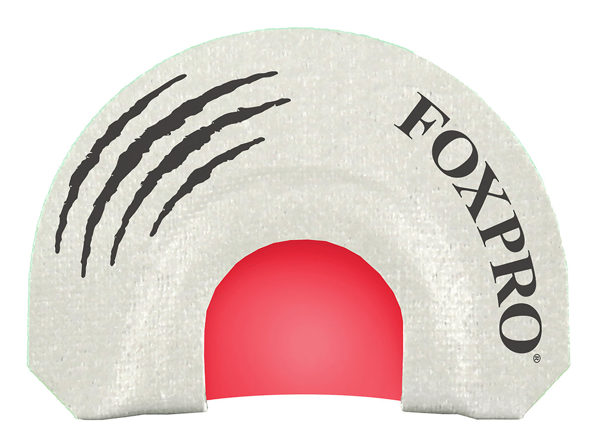 FOXPRO Smoking Gun Double Reed Howler for Coyote Calls, White
