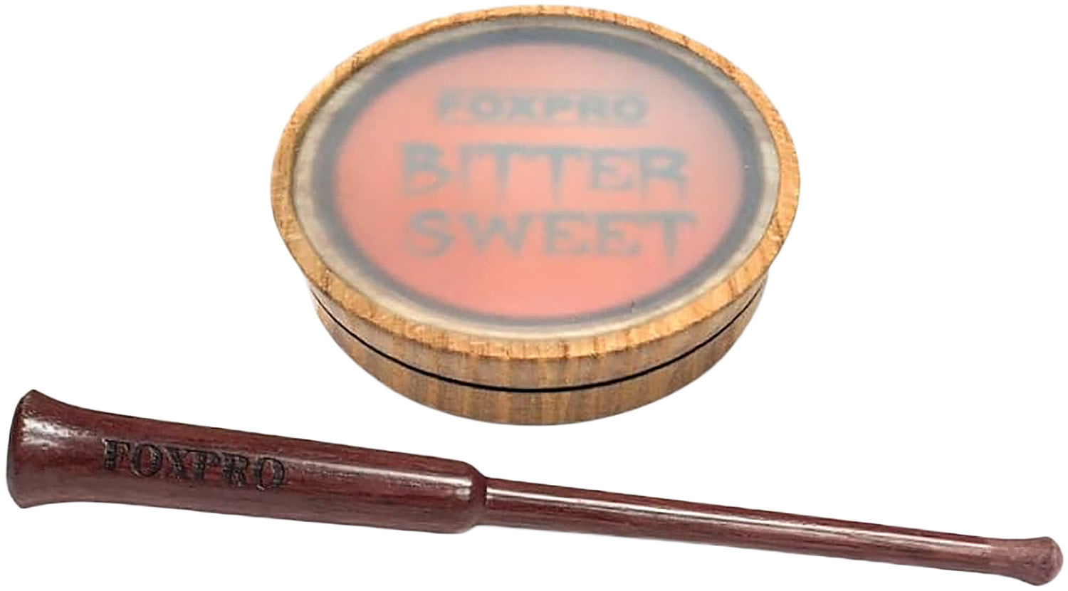 Foxpro BTSWT Bittersweet Tip-Over Turkey Call - Honey Locust Wood, Glass and Slate Surfaces