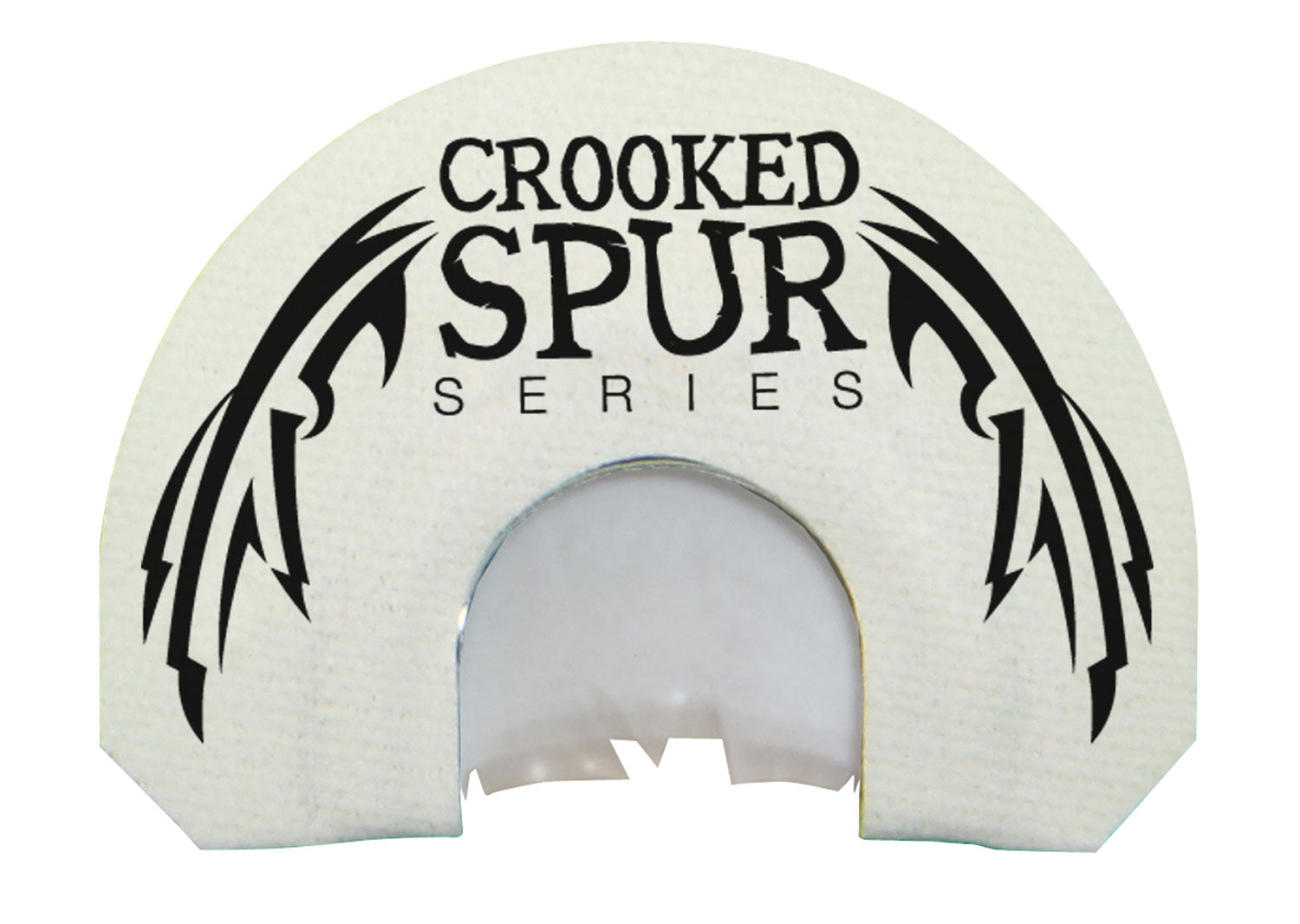 Foxpro CSMOUTHWHTSLASH V-Cut Slash Triple Reed Turkey Mouth Call - White