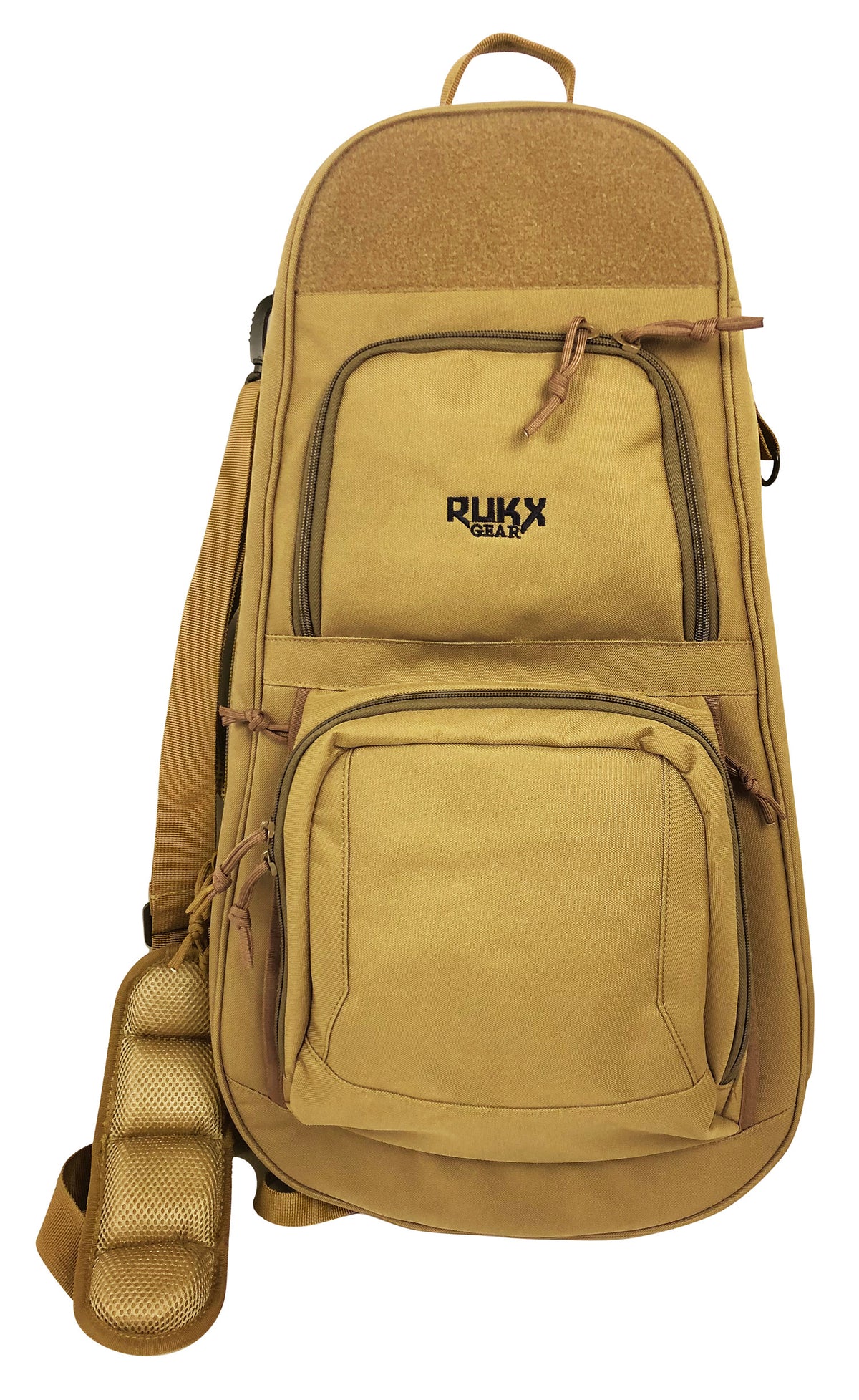 Rukx Gear ATICTARPT Tactical Pistol Backpack Tan 600D Polyester Discreet Carry