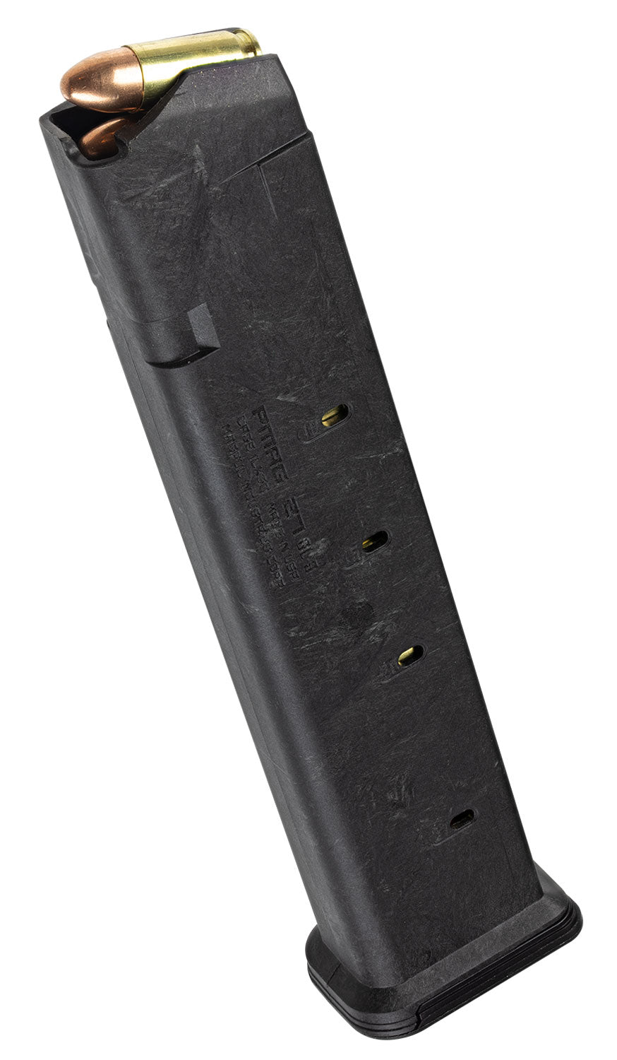 Magpul MAG662BLK PMAG GL9 27-Round 9mm Magazine for Glock Black Polymer Construction