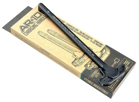 Strike Industries AR-10 Black Anodized 7075 Aluminum Extended Latch Charging Handle