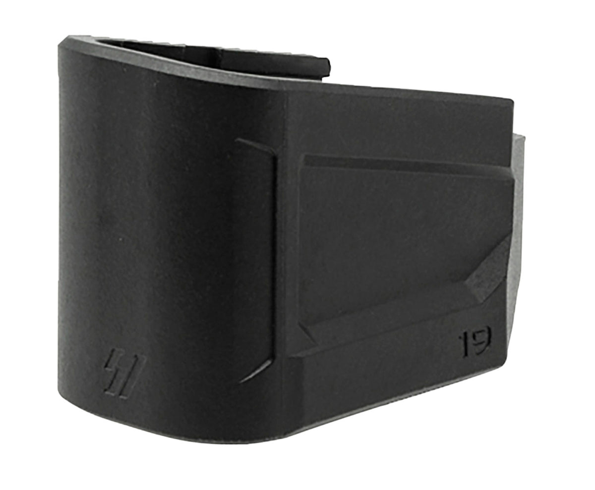 Strike Industries EMPG19 G19 Mag Extension Plate +5 Capacity 9mm Luger Black Polymer