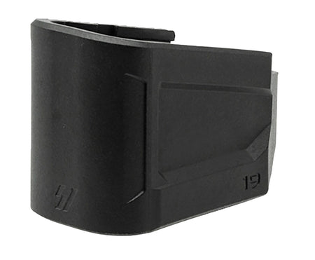 Strike Industries EMPG19 G19 Mag Extension Plate +5 Capacity 9mm Luger Black Polymer