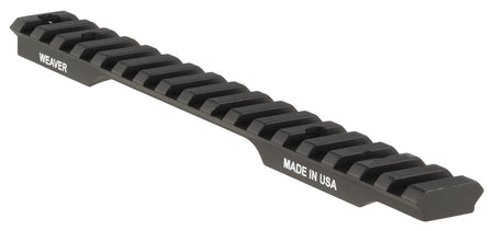 Weaver 99466 Multi-Slot Extended Scope Base Matte Black Aluminum Savage 10 Short Action