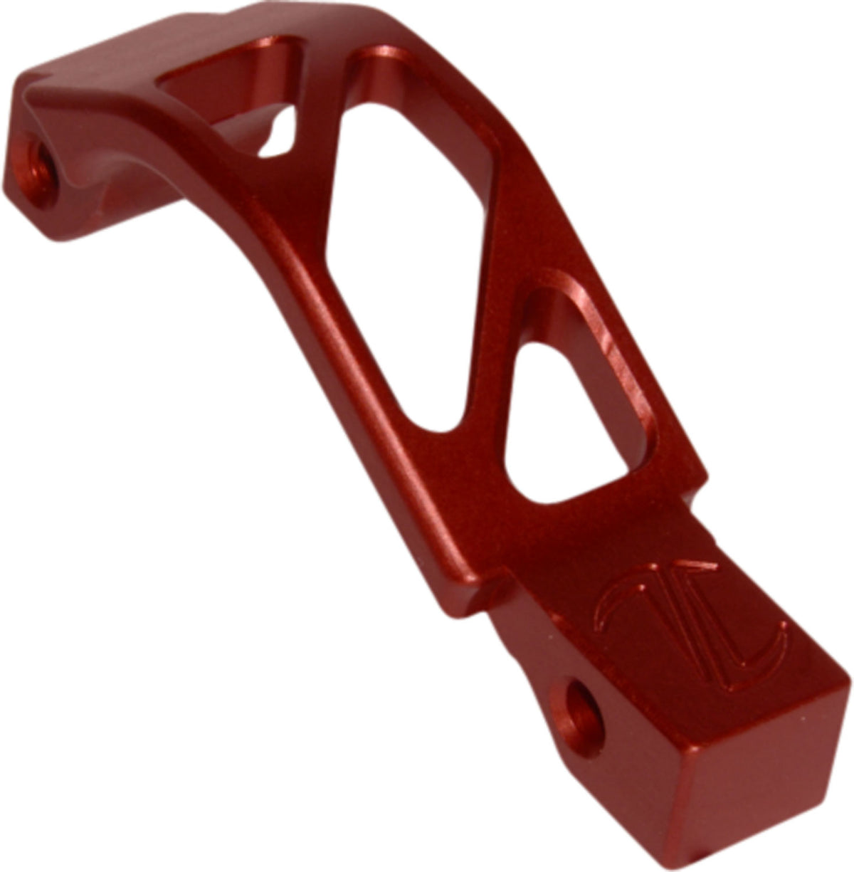 Timber Creek AROTGR AR Oversized Trigger Guard Drop-In Replacement Red Anodized Aluminum