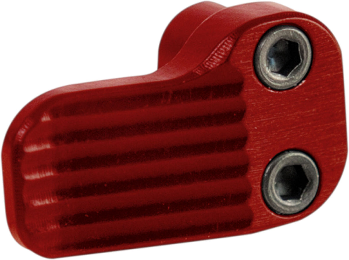 Timber Creek AREMRR AR Extended Mag Release Red Anodized Aircraft Grade Aluminum