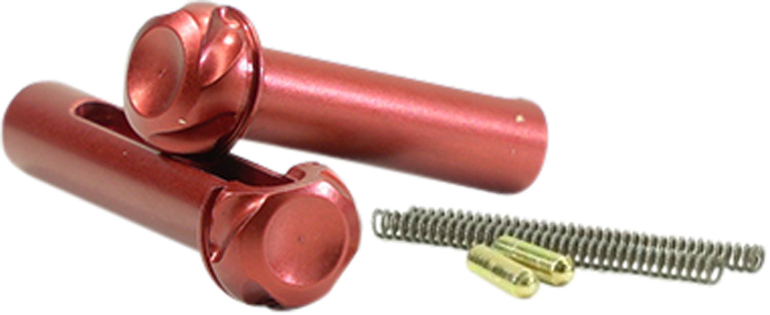 Timber Creek ARTPSR AR Takedown Pin Set Red Anodized CNC Machined Aluminum
