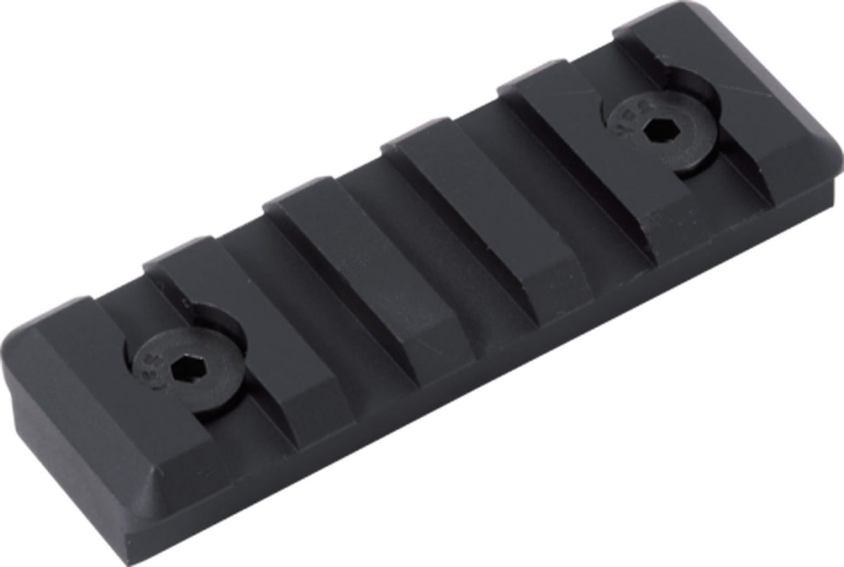 Timber Creek M5SPRBL 5 Slot M-LOK Picatinny Rail Accessory Mount Black Anodized
