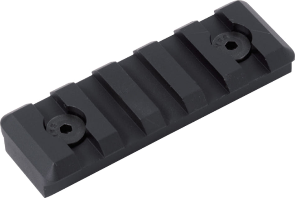 Timber Creek M5SPRBL 5 Slot M-LOK Picatinny Rail Accessory Mount Black Anodized