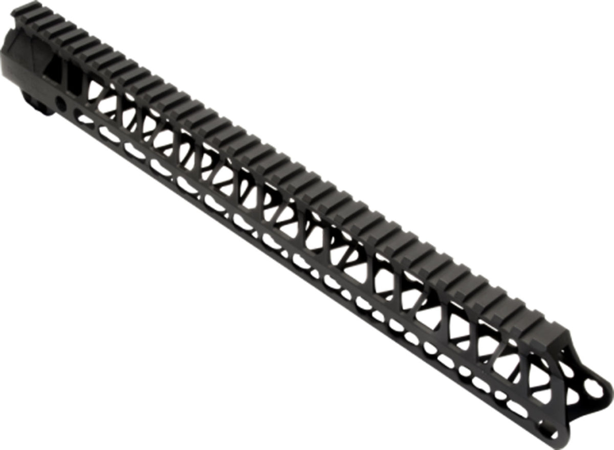 Timber Creek Outdoors 15" Enforcer AR-15 Handguard – Black Anodized Billet Aluminum, M-LOK