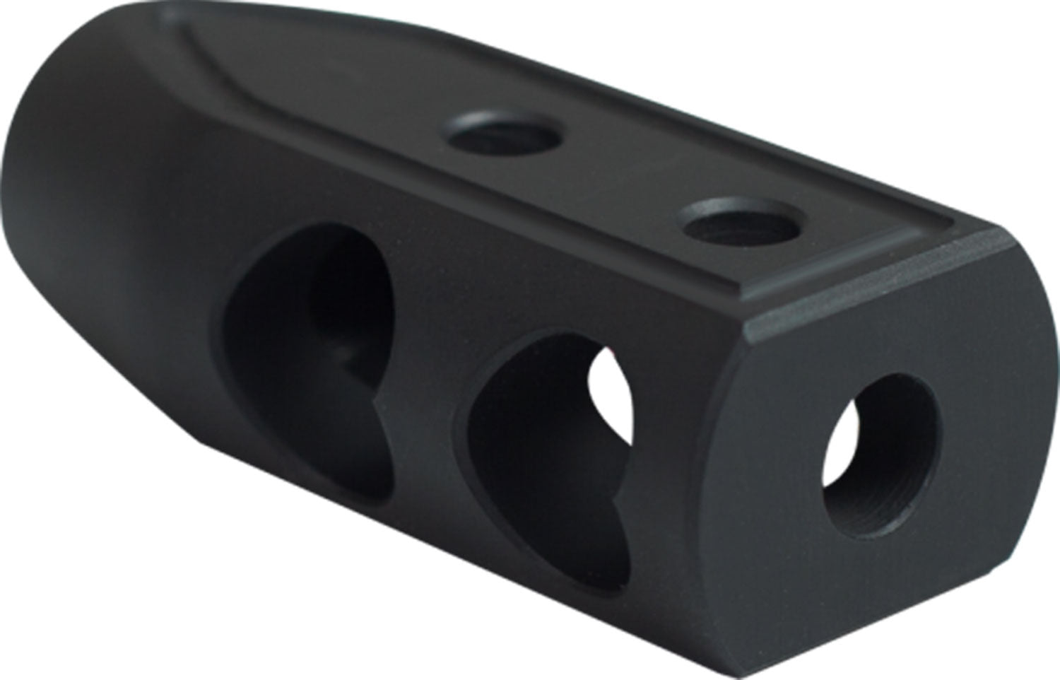 Timber Creek Outdoors Heart Breaker 9mm Muzzle Brake 1/2"-28 tpi Black Cerakote AR Platform