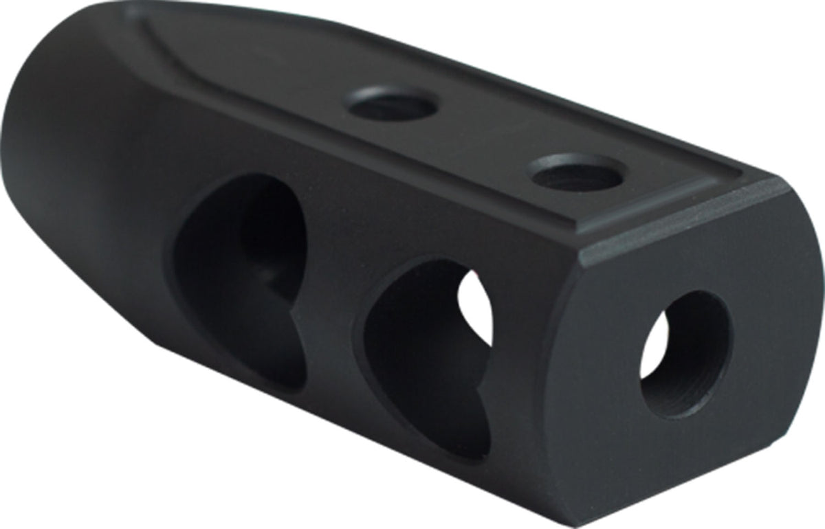 Timber Creek Outdoors Heart Breaker .223 Muzzle Brake 1/2"-28 tpi Black Cerakote AR Platform