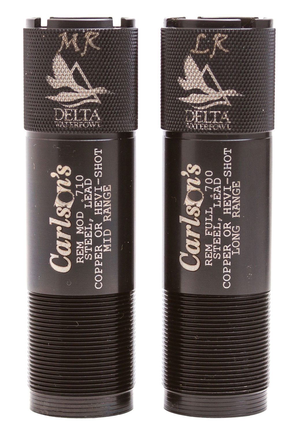Carlson's Delta Waterfowl Choke Tube Remington Rem Choke 12 Gauge Mid/Long Range Knurled 17-4 Stainless Steel