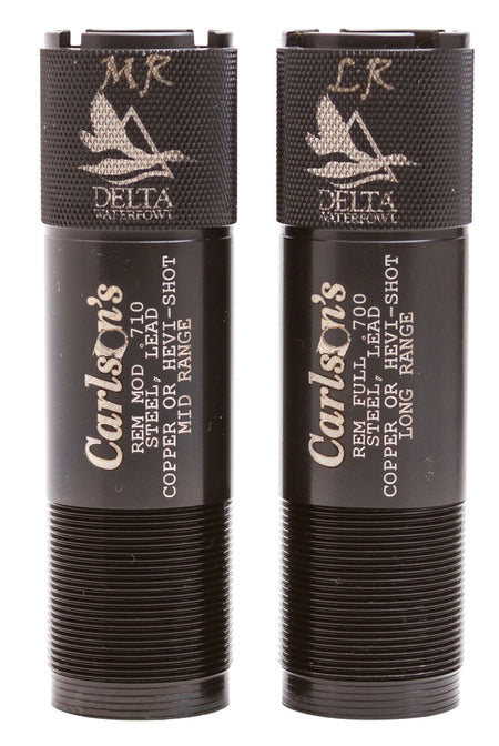 Carlson's Delta Waterfowl Choke Tube Remington Rem Choke 12 Gauge Mid/Long Range Knurled 17-4 Stainless Steel