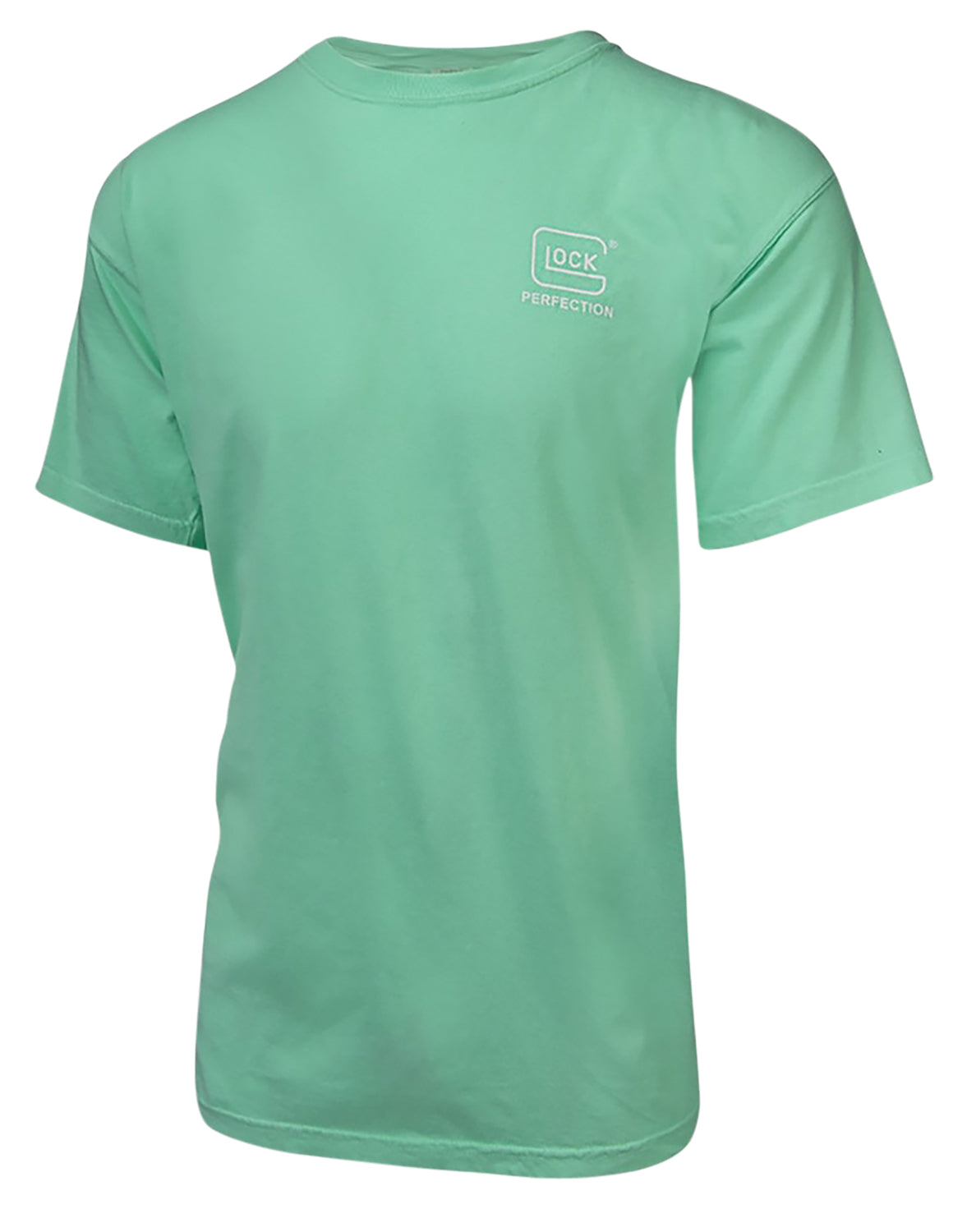 Glock Crossover Graphic T-Shirt Turquoise Short Sleeve Medium