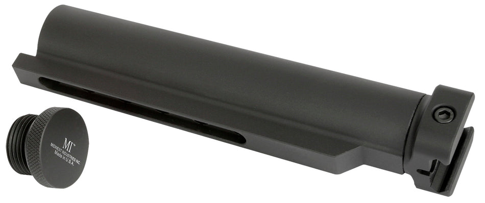 Midwest Industries MISTAP Mil-Spec Stock Tube Adaptor for Picatinny Rail AR-Platform Black Anodized