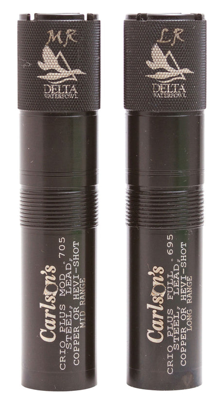 Carlson's Delta Waterfowl Choke Tube Benelli Crio Plus 12 Gauge Mid/Long Range Knurled 17-4 Stainless Steel