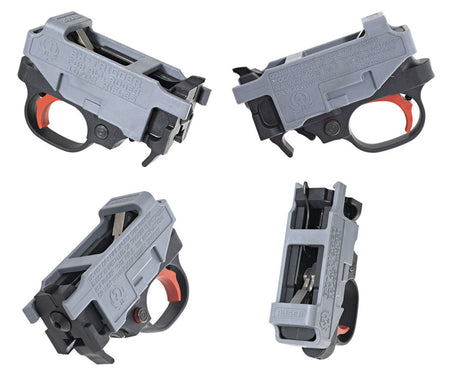 Ruger 90631 Red BX Trigger Assembly Ruger 10/22 & 22 Charger, 2.75 lb Draw Weight