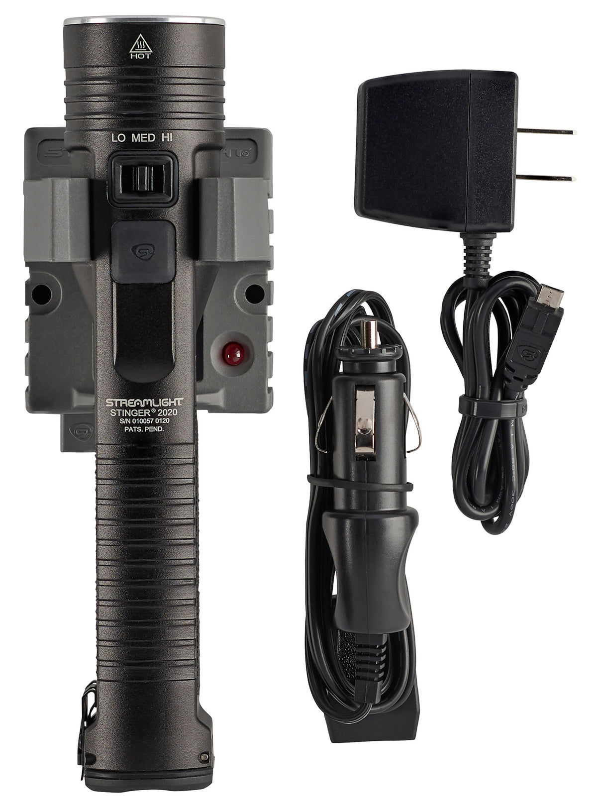 Streamlight 78101 Stinger 2020 High-Performance 2000 Lumen USB Rechargeable Light Black