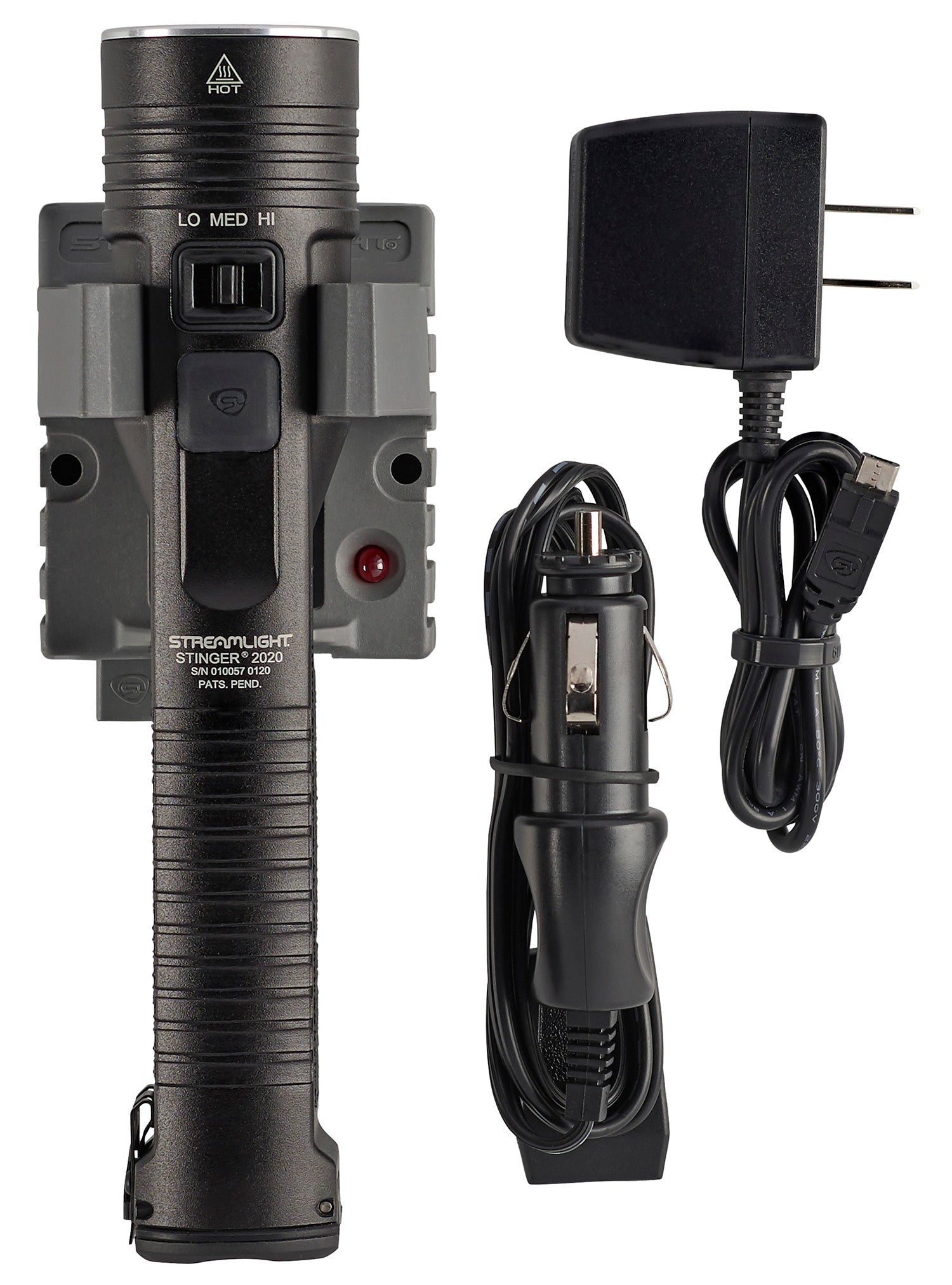 Streamlight 78101 Stinger 2020 High-Performance 2000 Lumen USB Rechargeable Light Black