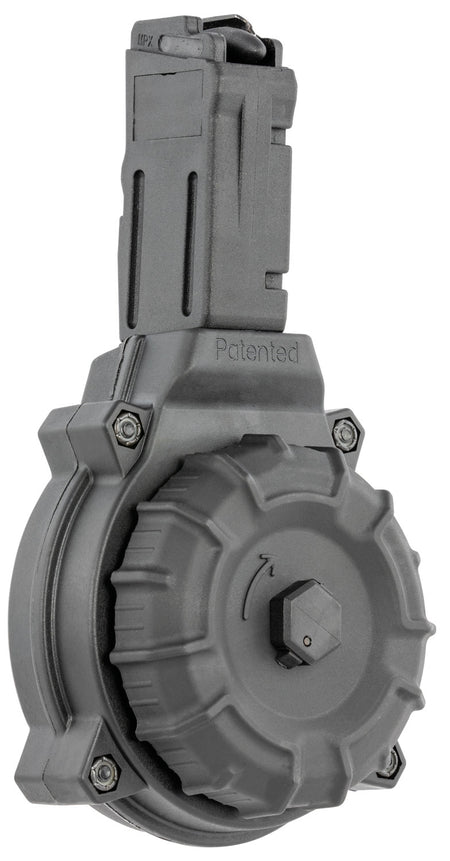 ProMag DRMA21 Drum Magazine 50rd 9mm Fits Sig Sauer MPX Black Zytel Polymer