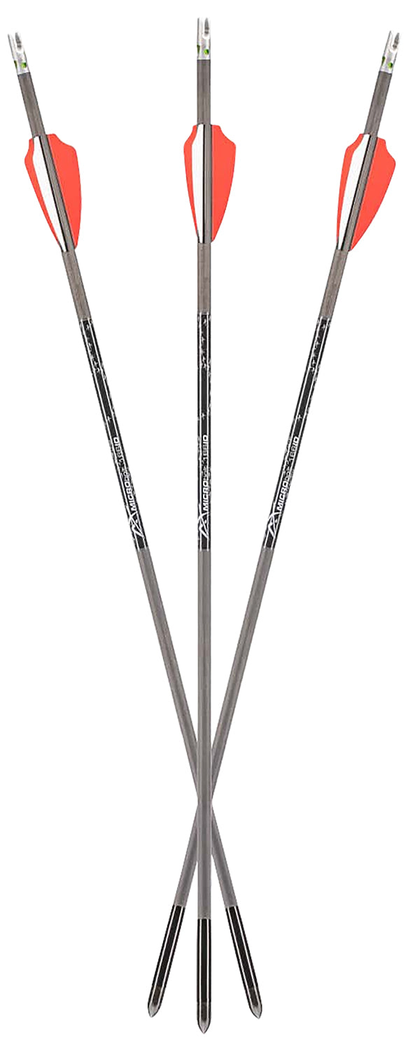 Axe Crossbows AX10002 AX405 Bolts with Lit Nocks Black/Red/White 17.50" 3-Pack