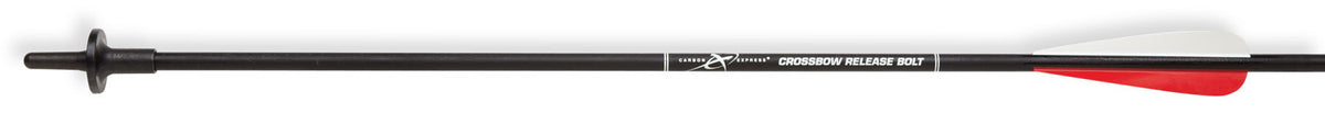 Carbon Express 55604 22" Crossbow Release Bolt Black and Red Carbon Fiber