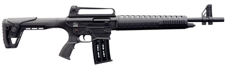 Charles Daly 930190 AR-12S Semi-Auto 12 Gauge 5+1 3" 18.50" Blued Barrel Black Anodized Rec Black Fixed with Adjustable Comb Stock Right Hand