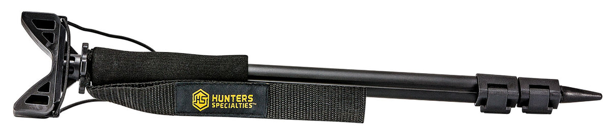 Hunters Specialties 00611 Aluminum Monopod Shooting Stick 17-36" with Gun Rest & Wrist Strap