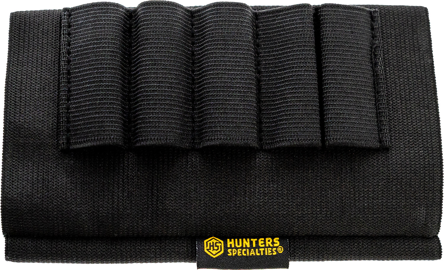 Hunters Specialties 00685 Black Elastic Shotgun Stock Shell Holder 5 Shells