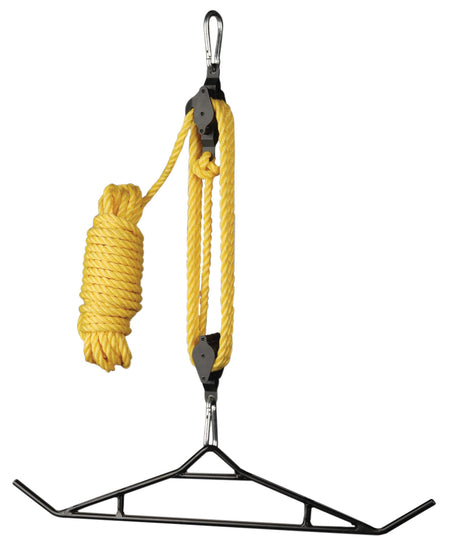 Hunters Specialties Super Mag 6-Pulley Game Lift System 1500 Pounds Black