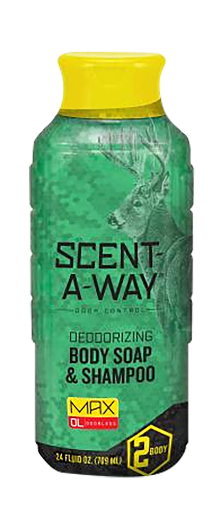 Scent-A-Way 07756 Max Odor Eliminator Green Liquid Soap 24 oz Bottle