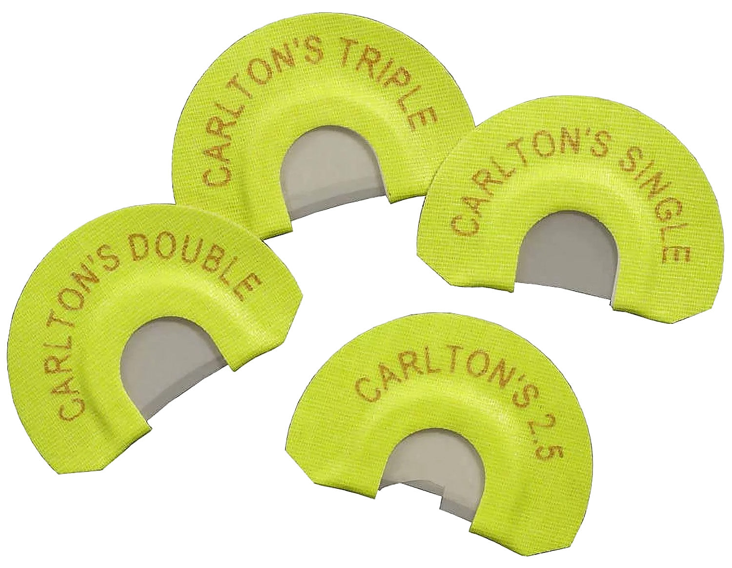 Wayne Carlton's Calls 70314 Elk Diaphragm 4-Pack Essential Collection with Infinity Latex