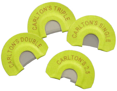 Wayne Carlton's Calls 70314 Elk Diaphragm 4-Pack Essential Collection with Infinity Latex