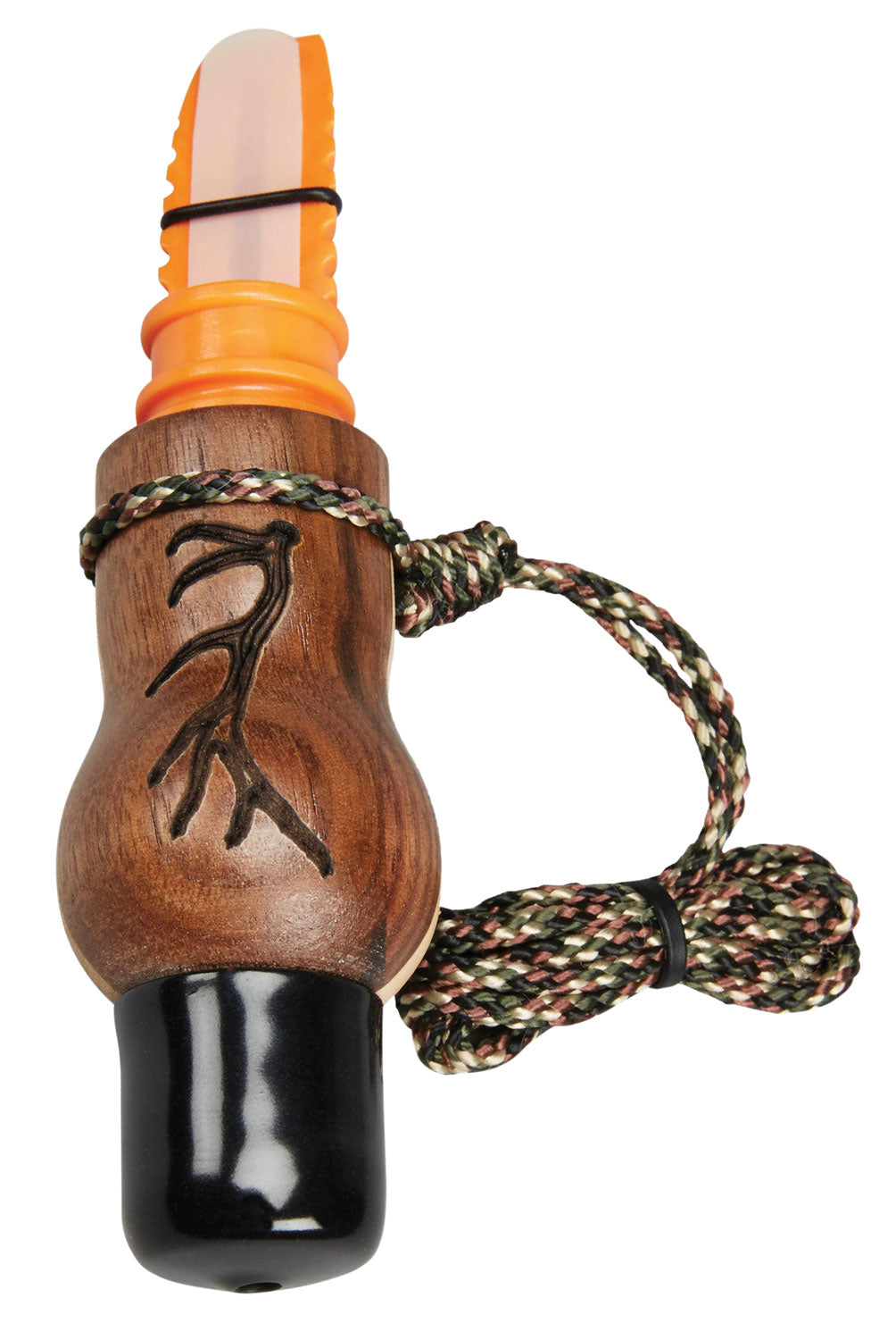 Wayne Carlton's Calls 70168 Elk Cow Call Open Reed Whispering Style with Silencer Cap