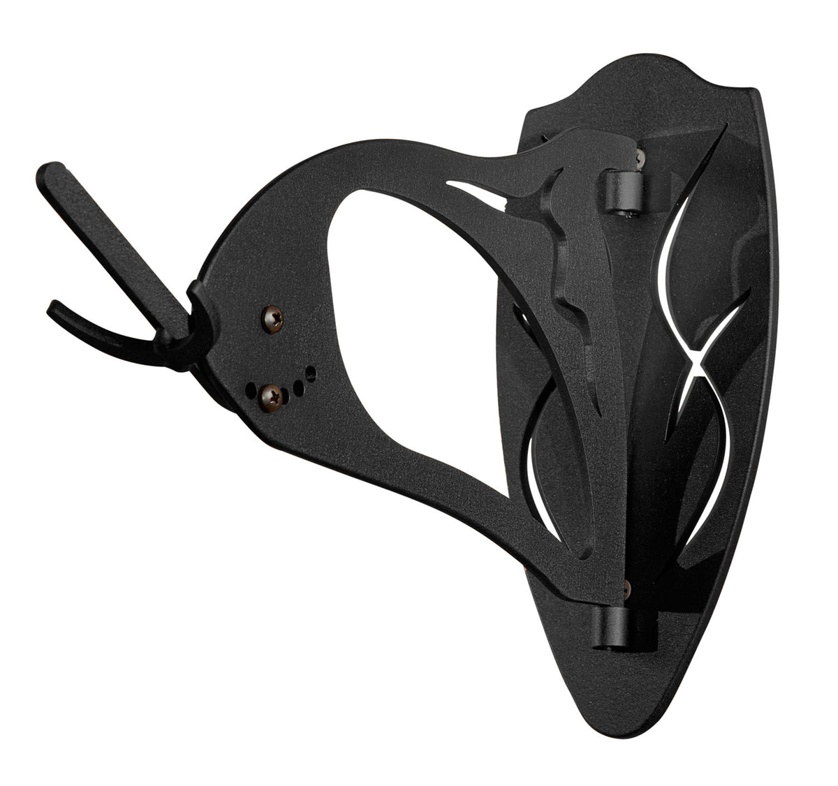 Skullhooker Big Hooker European Skull Display Mount Large/XL Steel Graphite Black