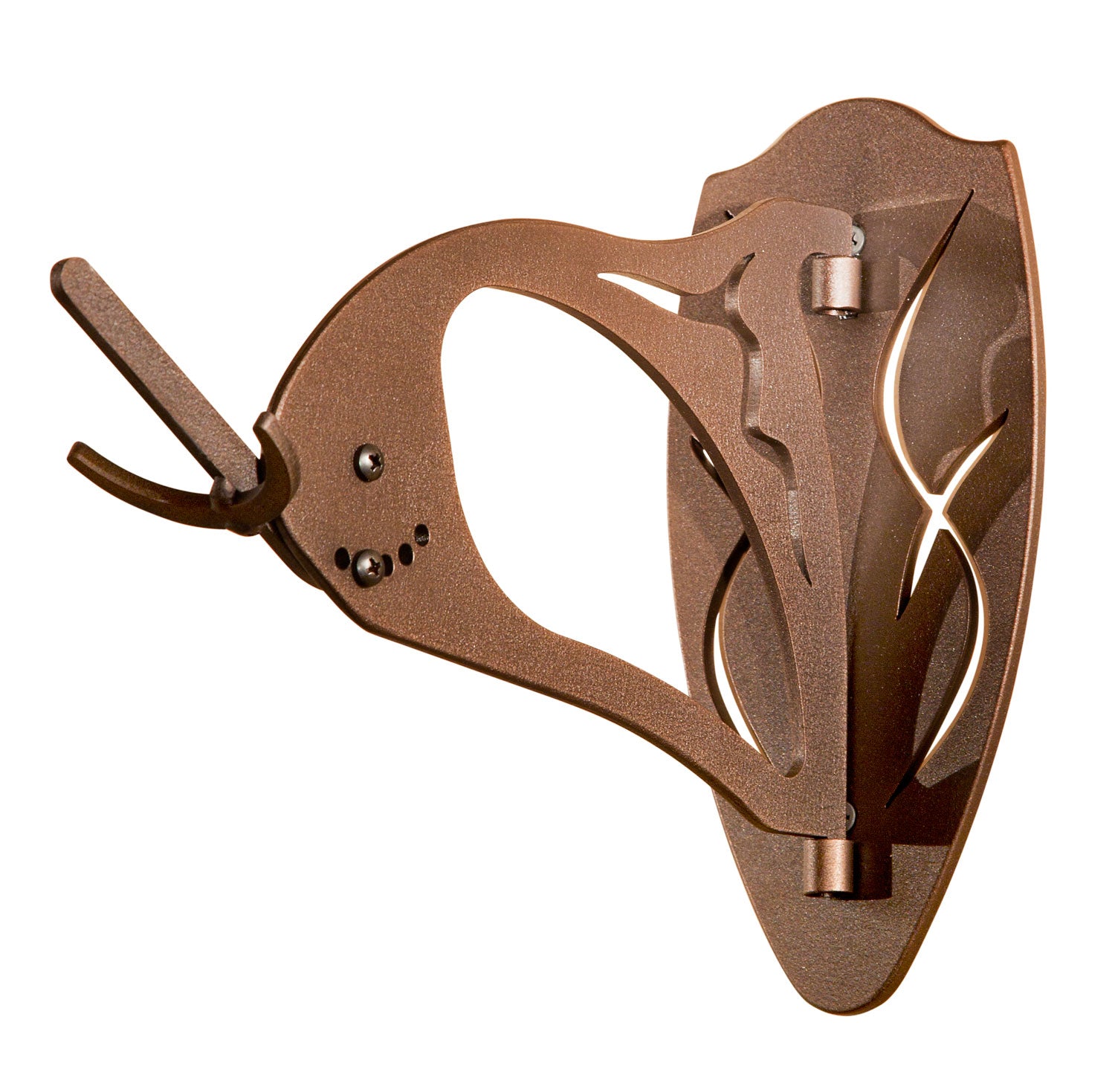Skullhooker Big Hooker European Skull Display Mount Large/XL Steel Robust Brown