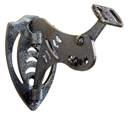Skullhooker Bone Bracket European Skull Plate Hanger Small/Mid-Size Game Black