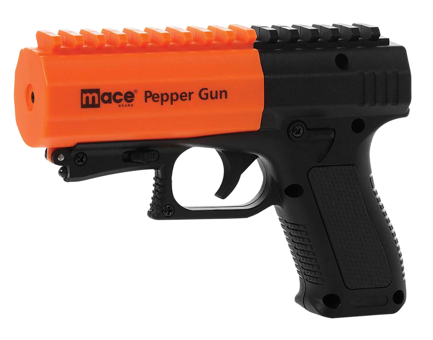 Mace 80586 Pepper Spray Gun 2.0 with LED Light Black Orange 20ft Range
