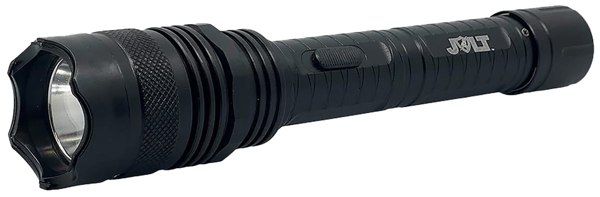 Mace Brand Flash Stun Gun Black Aluminum Multi-Mode LED with Carrying Strap
