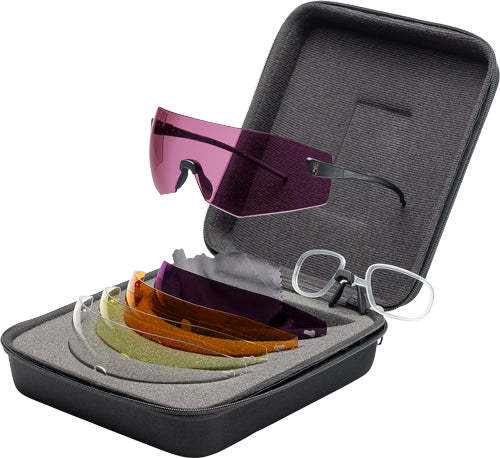 Browning Competition Shooting Glasses 5-Lens Kit with Carry Case