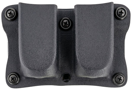 DeSantis Gunhide A87KJJJZ0 Black Kydex Double Mag Pouch OWB Belt Clip Ambidextrous Glock 17 19